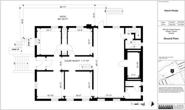 290 City Centre Av, Ottawa, ON à louer Plan d’étage– Image 2 sur 6
