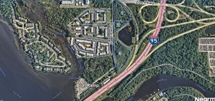 0 Broward Road, Jacksonville, FL - Vue aérienne vue de carte