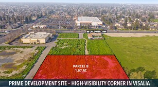 Plus de détails pour West Caldwell Avenue, Visalia, CA - Terrain à vendre
