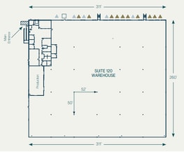 2020 Piper Ranch Rd, San Diego, CA à louer Plan d’étage– Image 1 sur 4