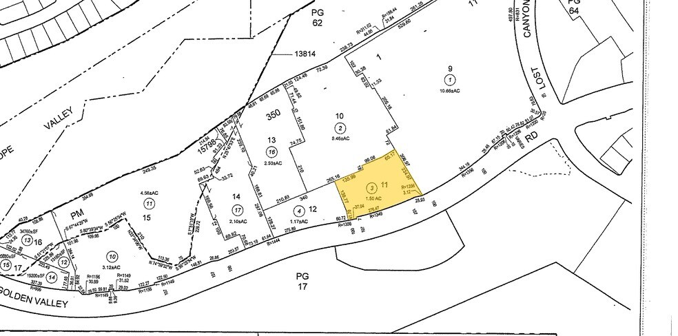 19001-19307 Golden Valley Rd, Santa Clarita, CA à louer - Plan cadastral – Image 3 sur 5