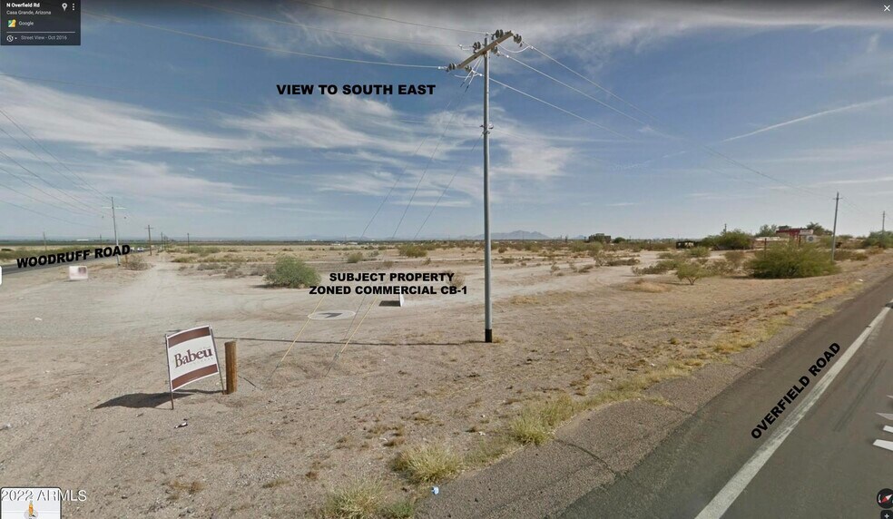 7775 Overfield rd, Casa Grande, AZ à vendre - Photo de l’immeuble – Image 3 sur 5