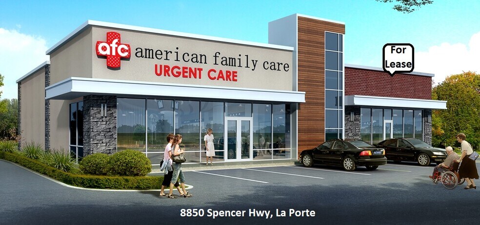 8850 Spencer Hwy, La Porte, TX à louer - Photo de l’immeuble – Image 2 sur 4
