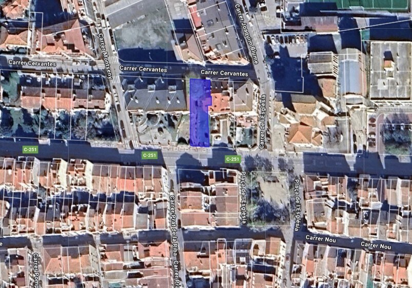 Carrer Cervantes, 5B, Llinars del Vallès, Barcelona à vendre - Plan cadastral – Image 2 sur 2