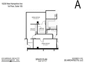 10230 New Hampshire Ave, Silver Spring, MD à louer Plan d’étage– Image 2 sur 2