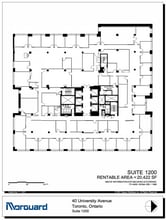 40 University Ave, Toronto, ON à louer Plan d’étage– Image 1 sur 1