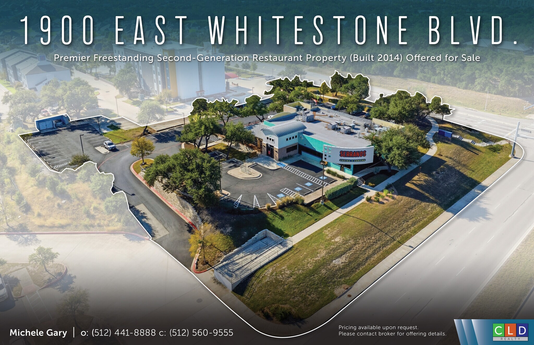 1900 E Whitestone Blvd, Cedar Park, TX à vendre Photo principale– Image 1 sur 21