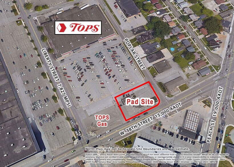 702 W 38th St, Erie, PA à louer - Aérien – Image 2 sur 11