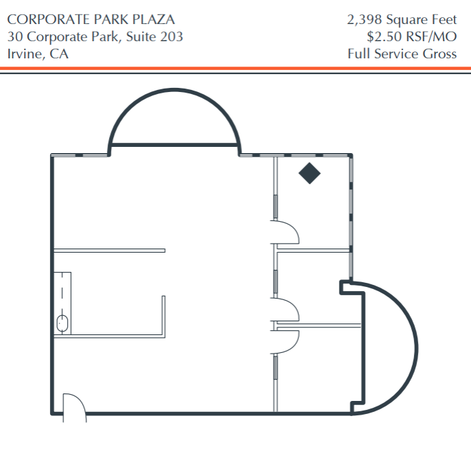 30 Corporate Park, Irvine, CA à louer Plan d’étage– Image 1 sur 1