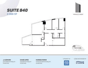 5005 Lyndon B Johnson Fwy, Dallas, TX à louer Plan d’étage– Image 1 sur 2