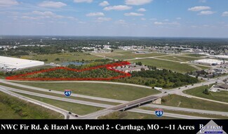 Plus de détails pour NWC Fir Rd & Hazel Ave Parcel 2, Carthage, MO - Terrain à vendre