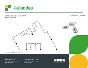 5901 Peachtree Dunwoody Rd NE, Atlanta, GA à louer Plan de site– Image 1 sur 1