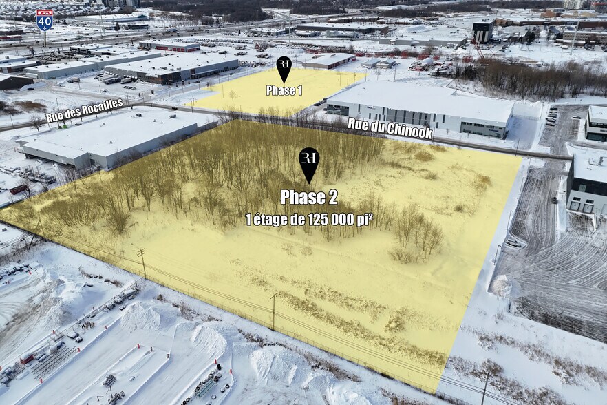 Rue Du Chinook, Québec, QC à louer - Plan de site – Image 1 sur 2