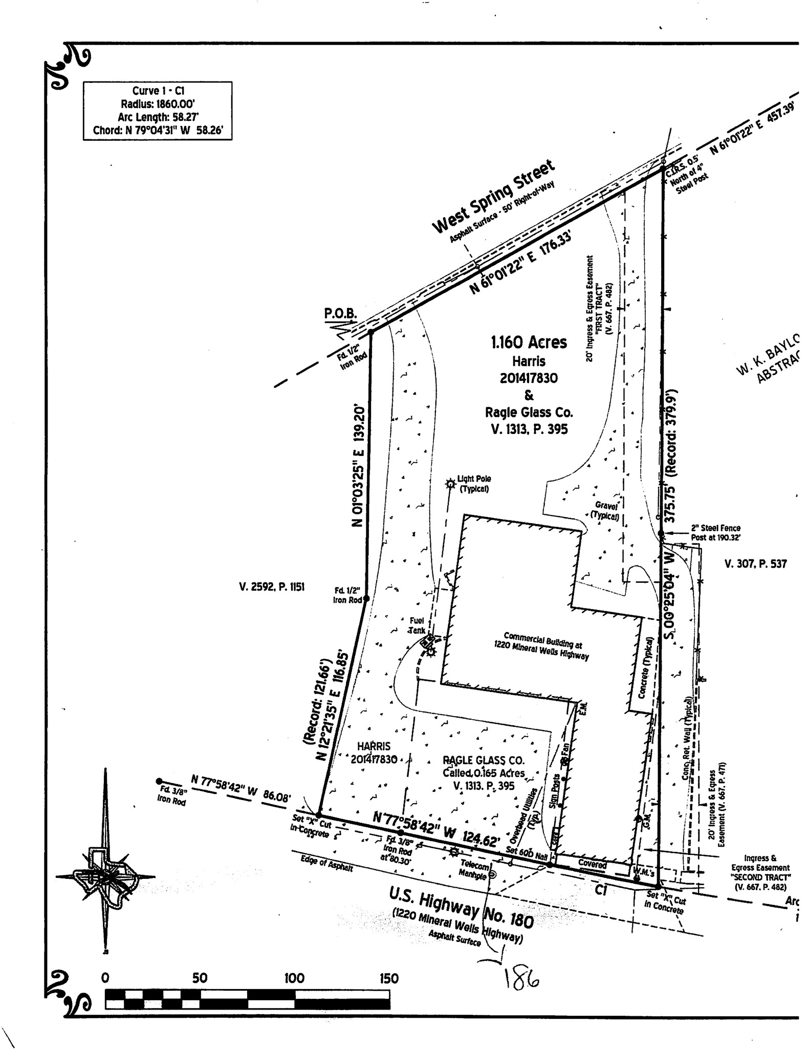 1220 Mineral Wells Hwy, Weatherford, TX à louer Plan de site– Image 1 sur 16