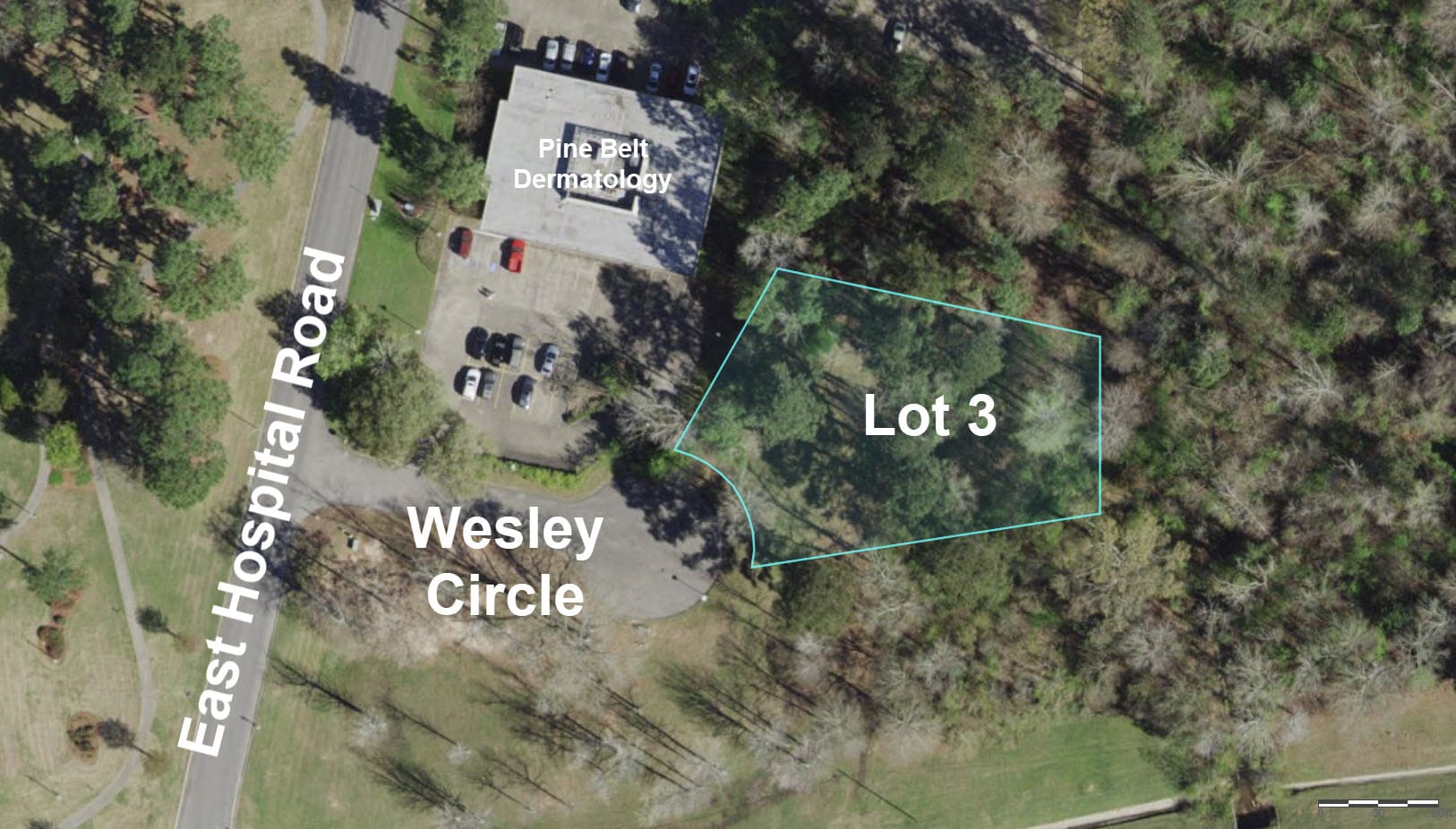 0 Wesley Cir, Hattiesburg, MS à vendre Aérien– Image 1 sur 5