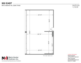 900 E Indiantown Rd, Jupiter, FL à louer Plan d’étage– Image 1 sur 2