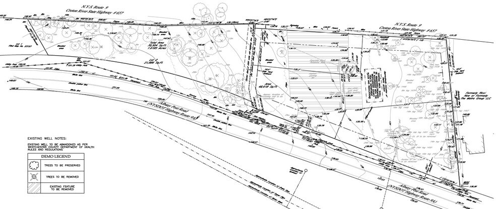 1380 Albany Post Rd, Croton on Hudson, NY à vendre - Plan de site – Image 3 sur 3