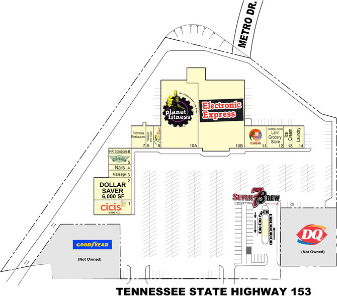 5200-5425 Highway 153, Hixson, TN à louer - Photo de l’immeuble – Image 2 sur 9