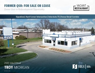 Plus de détails pour 2930 John R Rd, Troy, MI - Local commercial à vendre