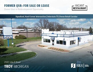 Plus de détails pour 2930 John R Rd, Troy, MI - Local commercial à vendre