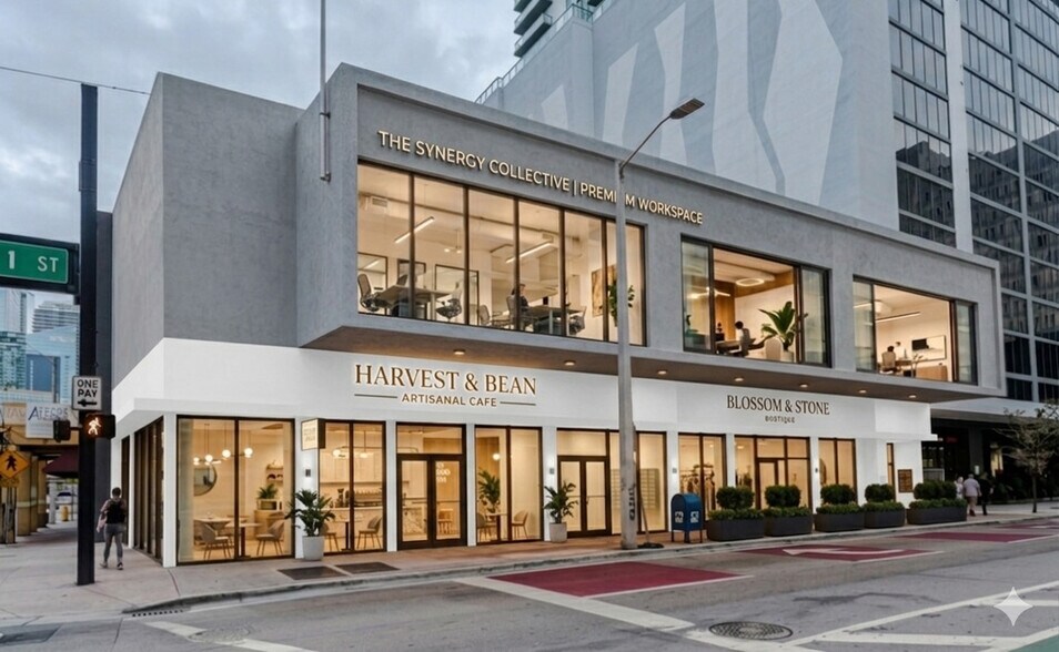 100-108 S Miami Ave, Miami, FL à louer - Photo de l’immeuble – Image 1 sur 8