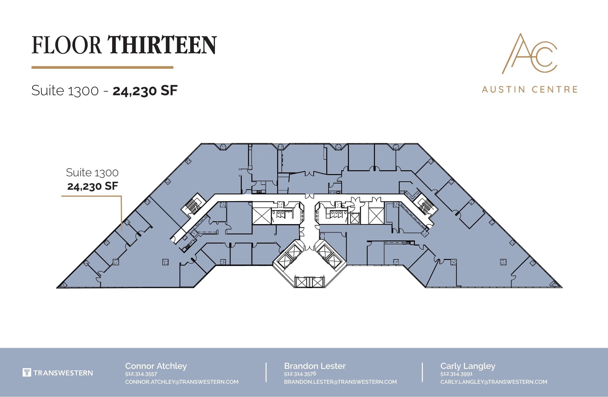 701 Brazos St, Austin, TX à louer Plan d’étage– Image 1 sur 1