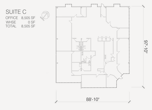 1320 Kemper Meadow Dr, Cincinnati, OH à louer Plan d’étage– Image 1 sur 8