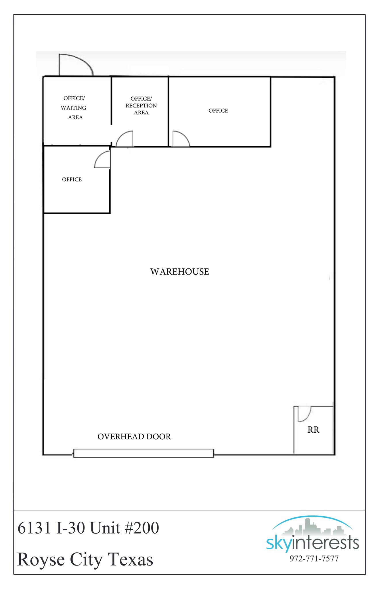 6131 W Interstate 30, Royse City, TX à louer Plan de site– Image 1 sur 1
