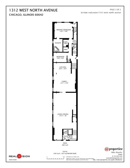 1312 W North Ave, Chicago, IL à vendre - Plan d’étage – Image 2 sur 27