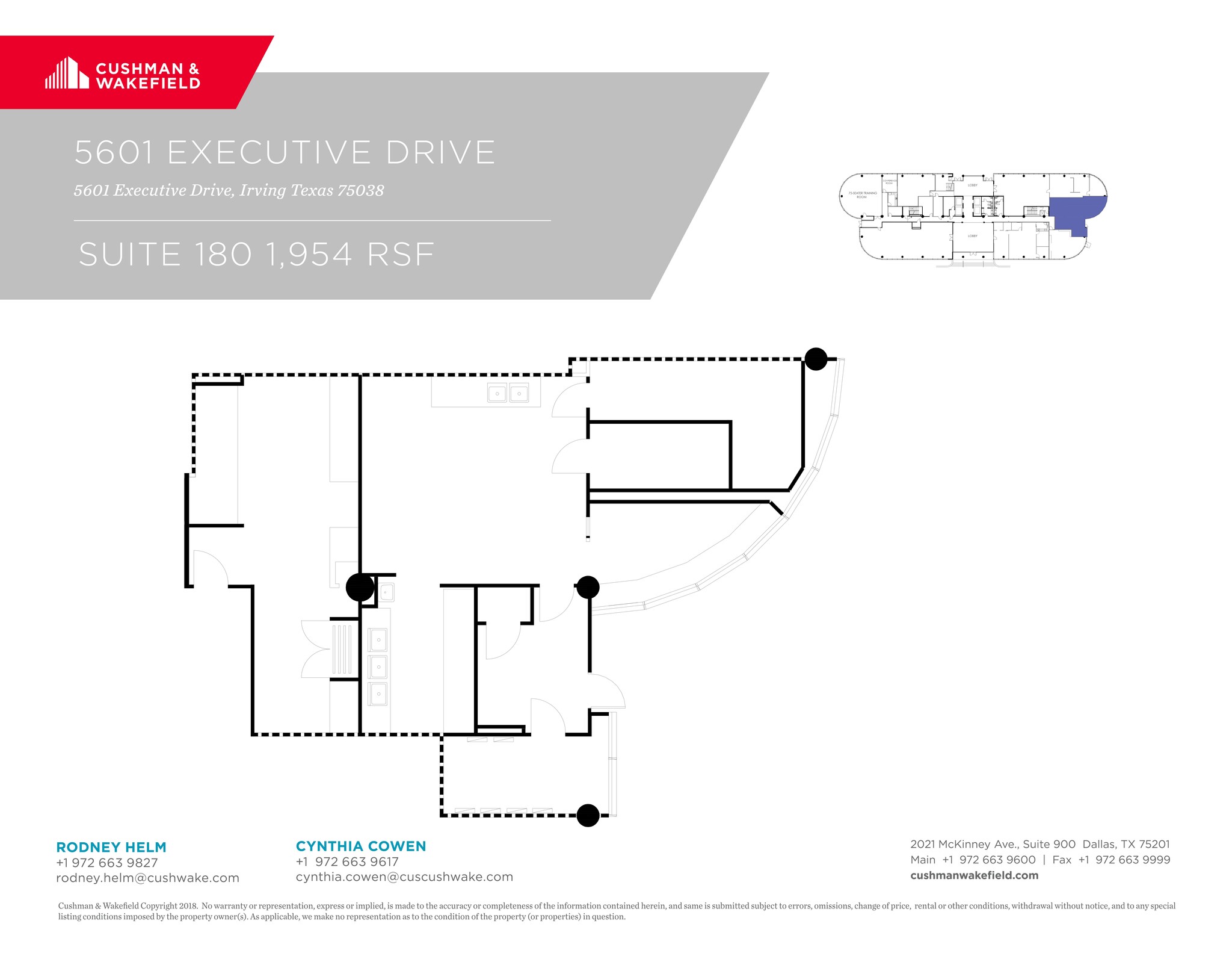 5601 Executive Dr, Irving, TX à louer Plan de site– Image 1 sur 1