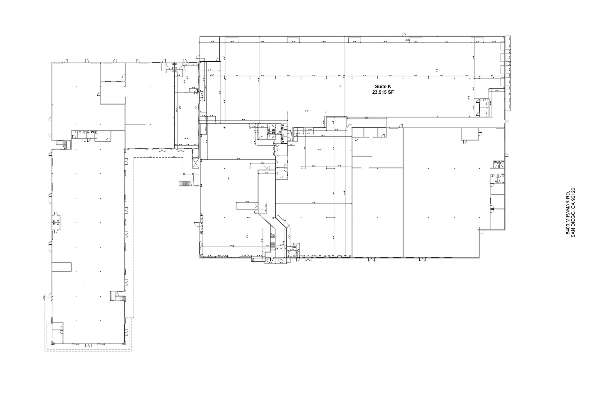 8400 Miramar Rd, San Diego, CA à louer Plan de site– Image 1 sur 1