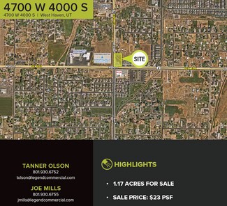 Plus de détails pour 4000 South, West Haven, UT - Terrain à vendre