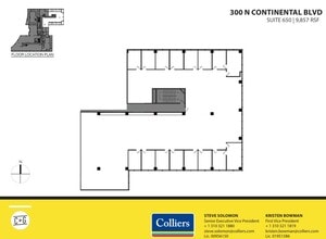 300 Continental Blvd, El Segundo, CA à louer Plan d’étage– Image 1 sur 1