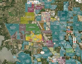 9500, 9508, 9514 Park Drive, Fort Worth, TX - Vue aérienne vue de carte