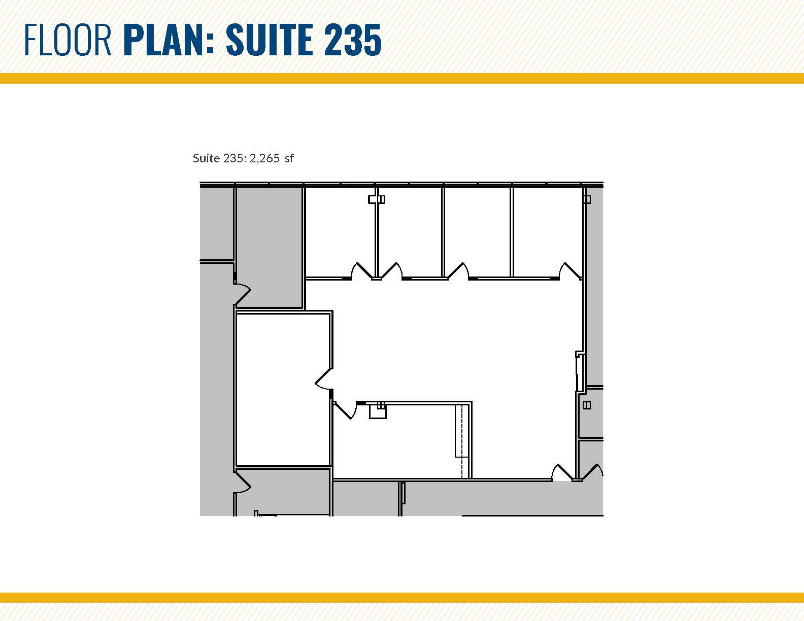 110 West Rd, Towson, MD à louer Plan d’étage– Image 1 sur 1