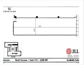 400 Perimeter Center Ter, Atlanta, GA à louer Plan d’étage– Image 1 sur 3