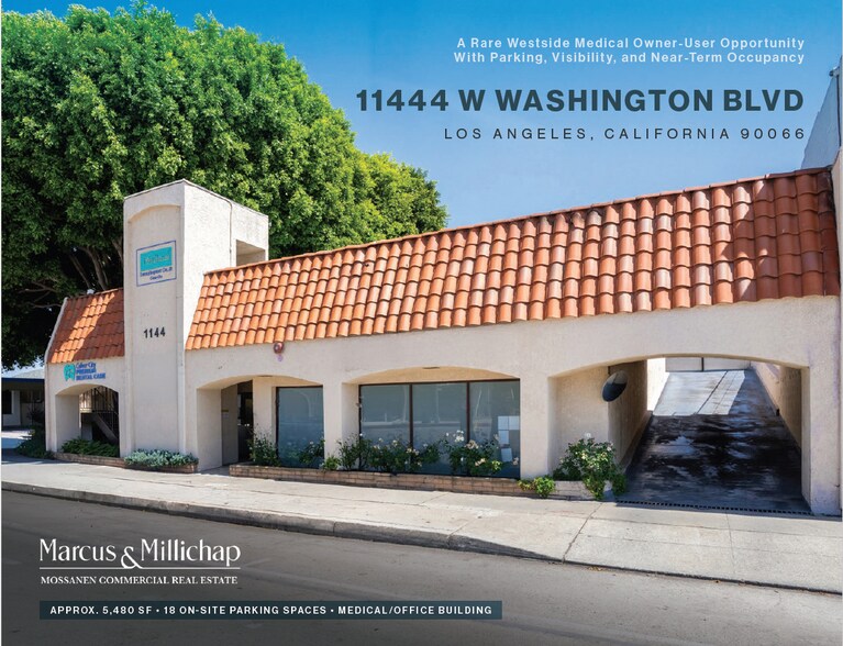 11444 Washington Blvd, Culver City, CA à vendre - Photo de l’immeuble – Image 1 sur 13