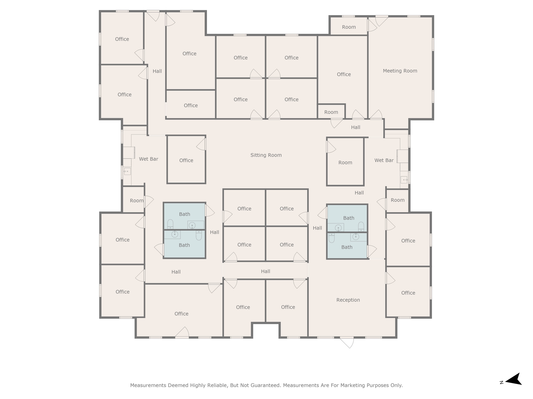 1240 N Kimball Ave, Southlake, TX à louer Plan d’étage– Image 1 sur 1