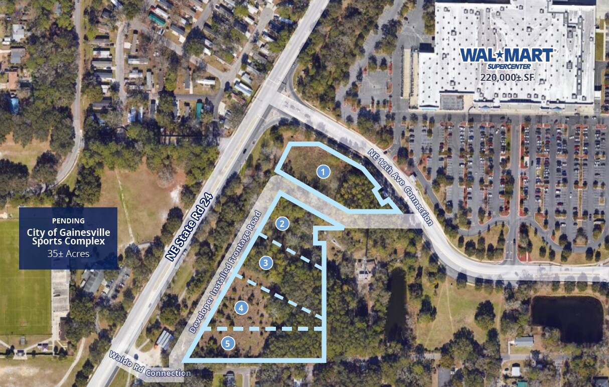 NE Waldo Rd, Gainesville, FL à vendre Photo de l’immeuble– Image 1 sur 4