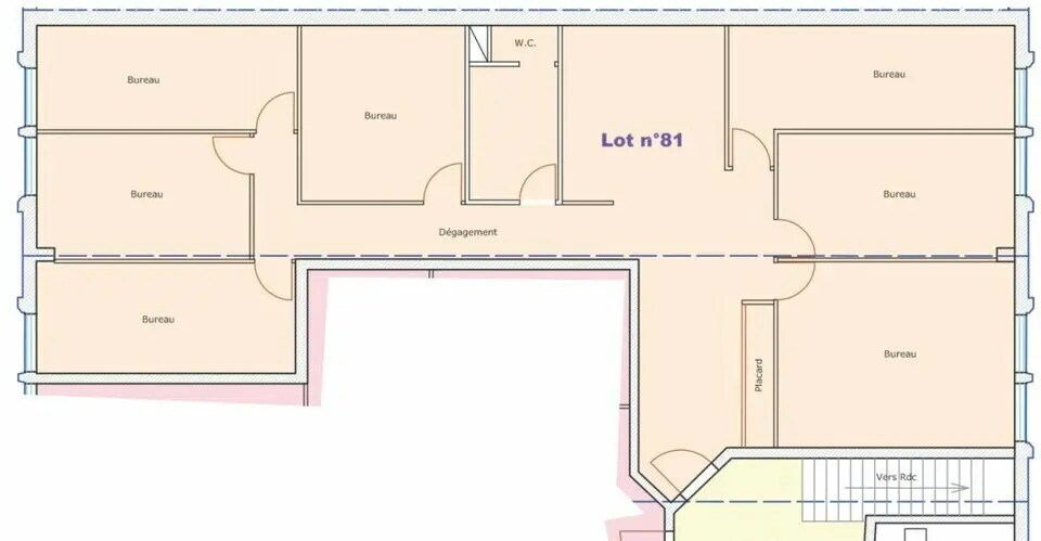 Bureau dans Villeurbanne à louer - Photo de l’immeuble – Image 1 sur 12