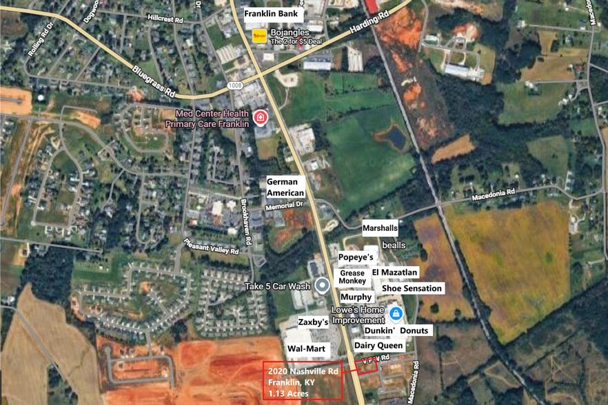 2020 Nashville Rd, Franklin, KY à vendre - Aérien – Image 3 sur 4