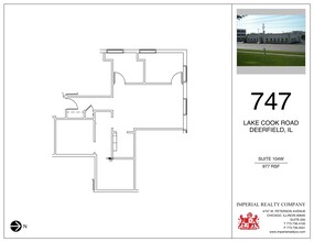 747 Lake Cook Rd, Deerfield, IL à louer Plan de site– Image 1 sur 6