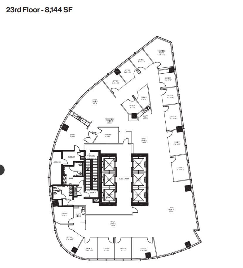 1021 W Hastings St, Vancouver, BC à louer Plan d’étage– Image 1 sur 1