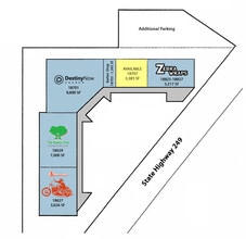18627-18825 SH 249, Houston, TX à louer Plan de site– Image 1 sur 1