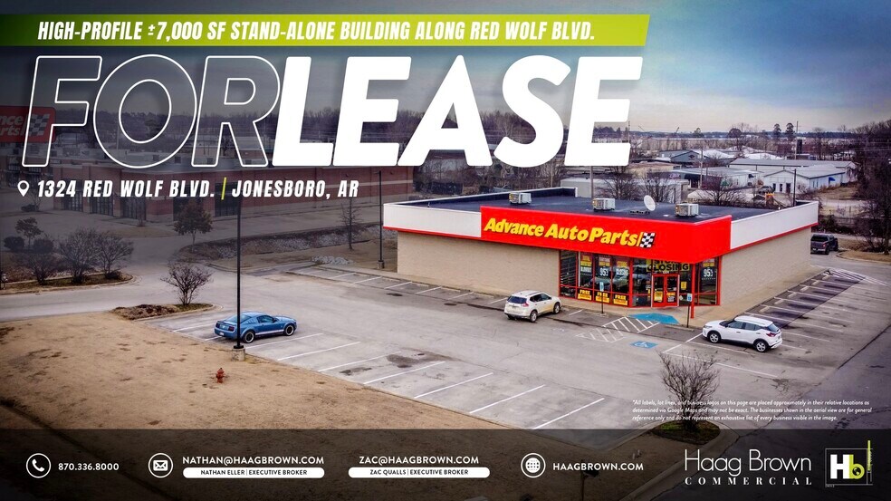 1324 Stadium Blvd, Jonesboro, AR à louer - Photo de l’immeuble – Image 1 sur 6