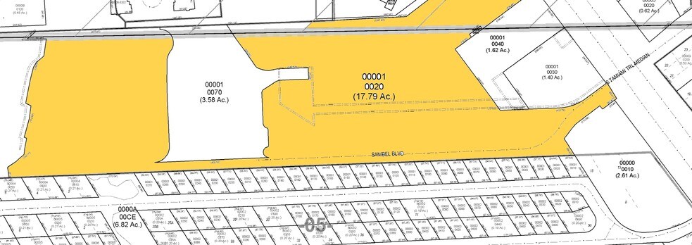 18990-19100 S Tamiami Trl, Fort Myers, FL à louer - Plan cadastral – Image 2 sur 9