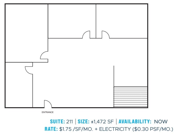 4849 Ronson Ct, San Diego, CA à louer Plan d’étage– Image 1 sur 1