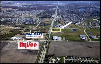 1320-1378 Hickman Rd, Waukee, IA - Vue aérienne vue de carte