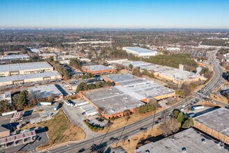 1600 Mountain Industrial Blvd, Stone Mountain, GA - VUE AÉRIENNE  vue de carte