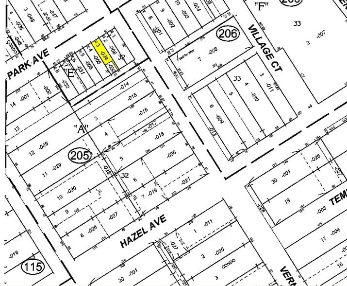 366-368 Park Ave, Glencoe, IL à louer - Plan cadastral – Image 2 sur 20